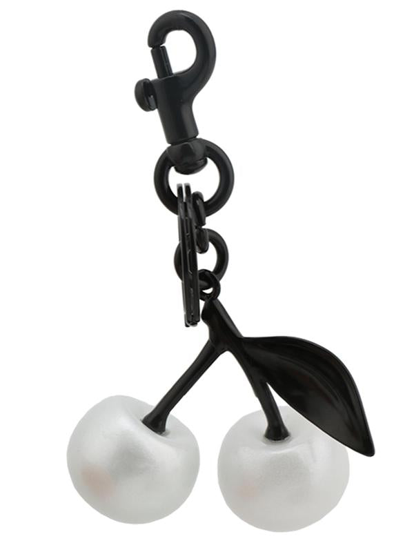 Cute Cherry Design Keychain, Bag Charms, Fashionable Alloy Keychain for Women & Girls, Trendy All-match & Exquisite Keychain for Birthday Gift