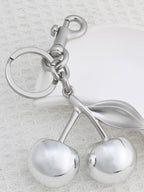 Cute Cherry Design Keychain, Bag Charms, Fashionable Alloy Keychain for Women & Girls, Trendy All-match & Exquisite Keychain for Birthday Gift