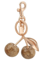 Cute Cherry Design Keychain, Bag Charms, Fashionable Alloy Keychain for Women & Girls, Trendy All-match & Exquisite Keychain for Birthday Gift