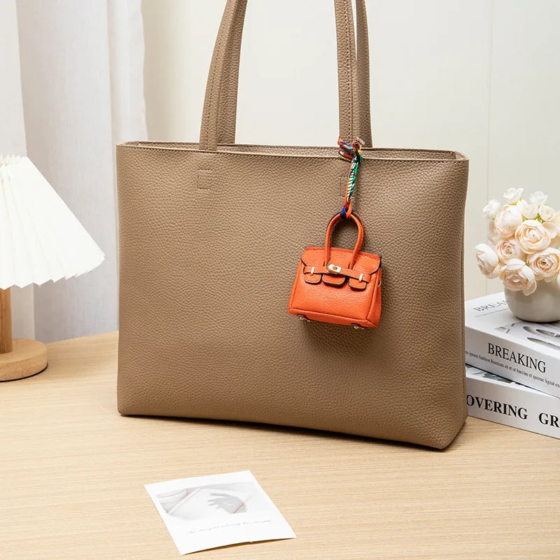 Mini Bag Pendant Small Keychain Case Accessory H Family Mini Earphone Bag Accessories Pendant Key Chain Decoration Gift